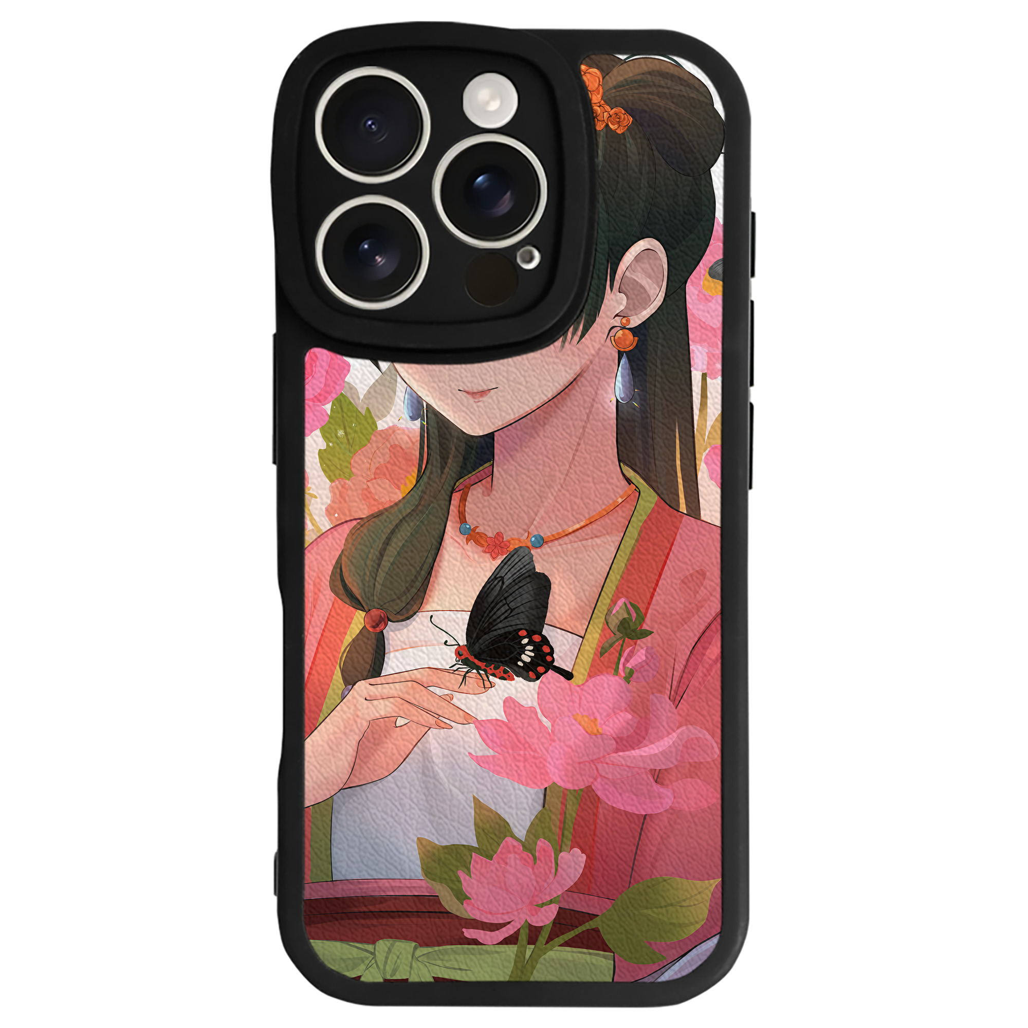 （画像用） 薬屋のひとりごと The Apothecary Diaries 【iPhone 16シリーズ対応】シリコンスマホケース（レザー調） 材質：シリコン